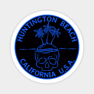 Huntington Beach California Surfing Surf Sticker